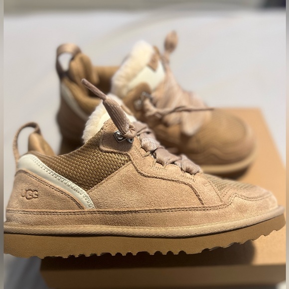 Big kids Uggs Lowmel Sneaker Sand - Picture 1 of 6
